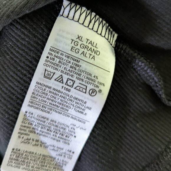 Old Navy Ribbed Cotton Puff SLeeve Sweetheart Neckline Top - Picture 6 of 6